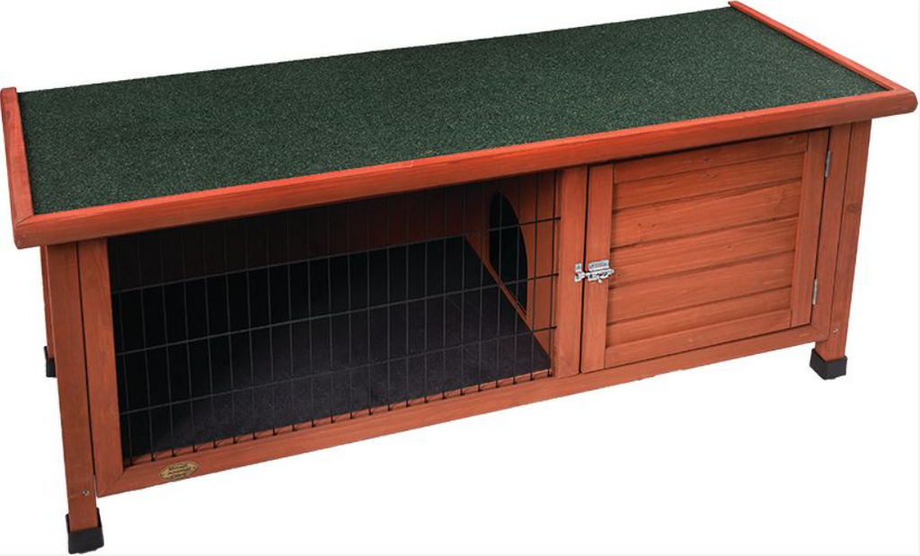 Small Animal Rabbit Hutch Wood Lrg Red 120cm - 310.001