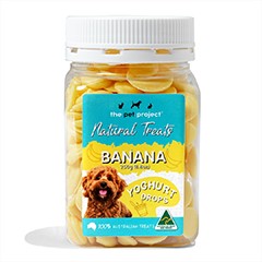 The Pet Project Yoghurt Drops Banana