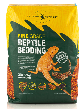 Reptile One Critters Comfort Reptile Bedding Fine 20l
