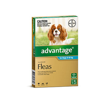 Advantage Dog Medium Aqua 4-10kg 4 Pk
