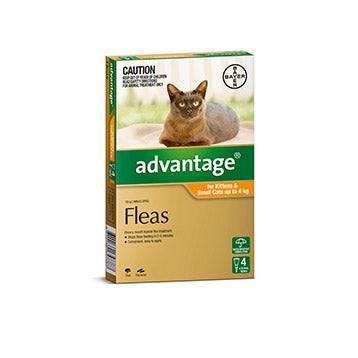 Advantage Kittens/cats Up To 4kg 4 Pack