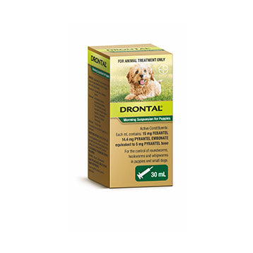 Drontal Worming Suspension For Puppies 30ml