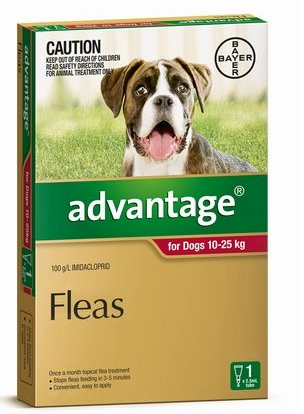 Advantage Dog 10-25kg 1pk