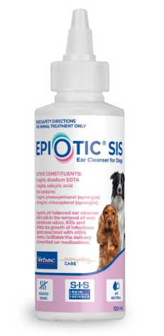 Virbac Epi Otic Sis 120ml