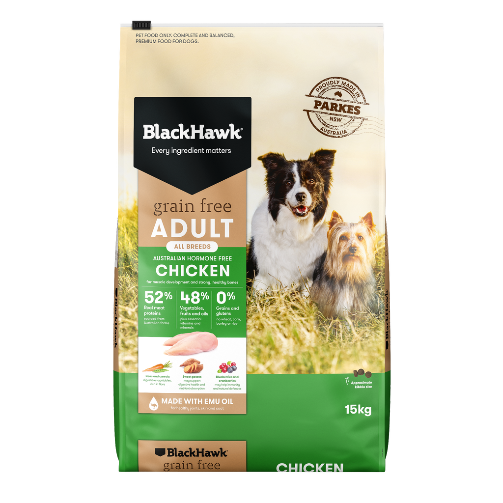 Black Hawk Adult Grain Free Chicken 15kg