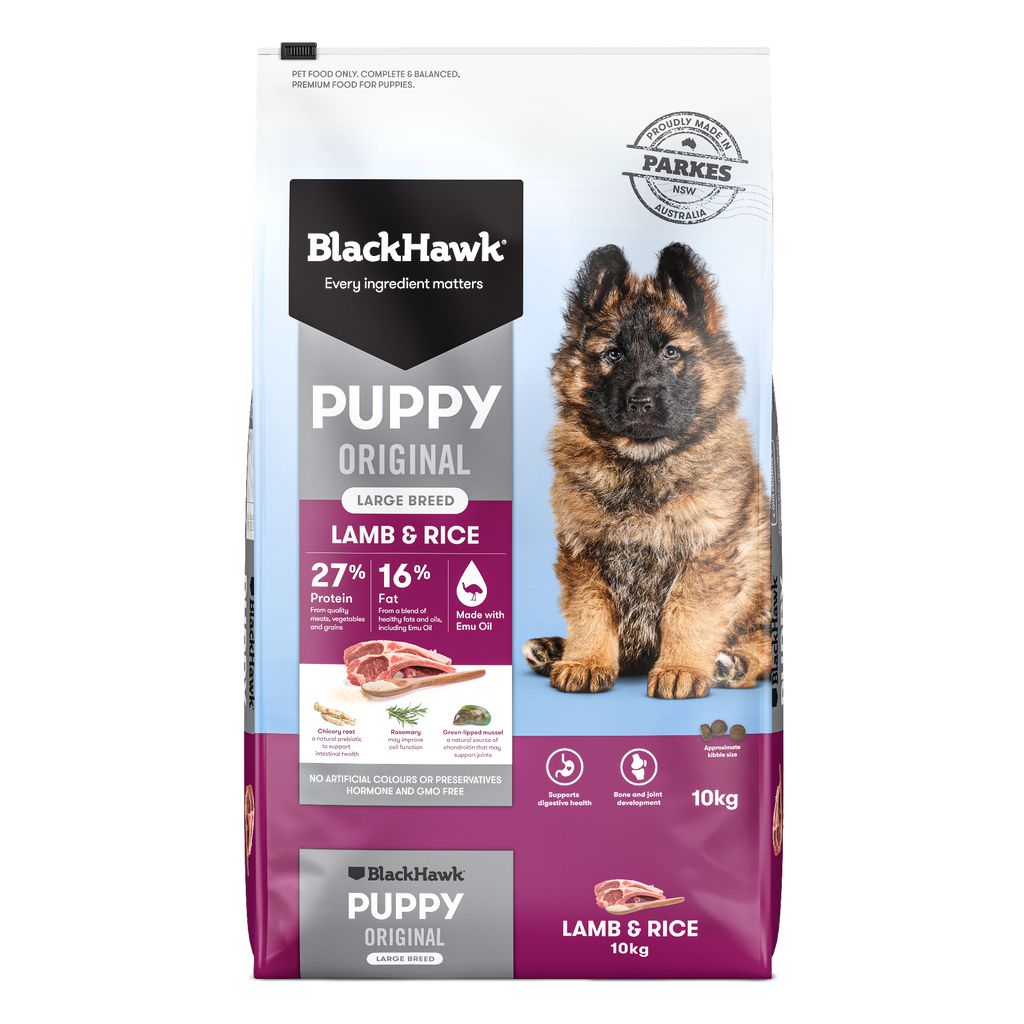 Black Hawk Puppy Large Breed Lamb And Rice 10kg