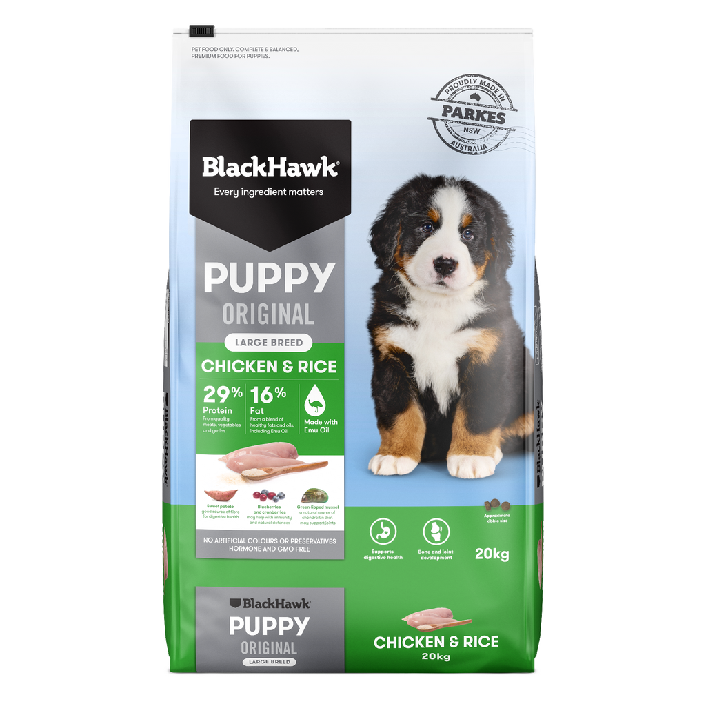 Black Hawk Puppy Large Breed Chicken 20kg