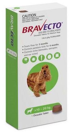 Bravecto Dog Medium 10 - 20kg
