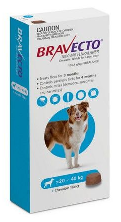 Bravecto Dog Large 20 - 40kg