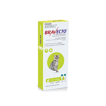 Bravecto Plus Cat 1.2 - 2.8kg
