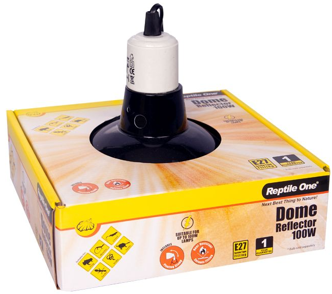 Reptile One Heat Lamp Reflector 100w