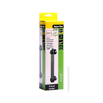 Aqua One Glass Nano Heater 25w