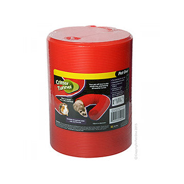 Pet One Red Critter Tunnel 