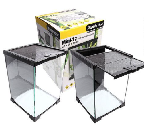 Reptile One Mini T2 Glass Tank 20x20x30cm