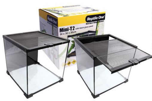 Reptile One Mini T2 Glass Tank 30x30x30