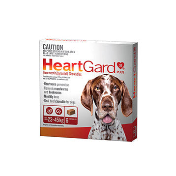 Heartgard Plus 23kg - 45kg