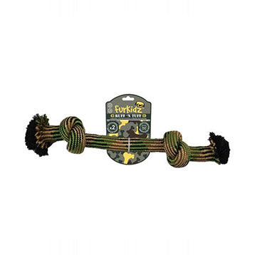 Ruffntuff 2 Knot Weave Rope Med 