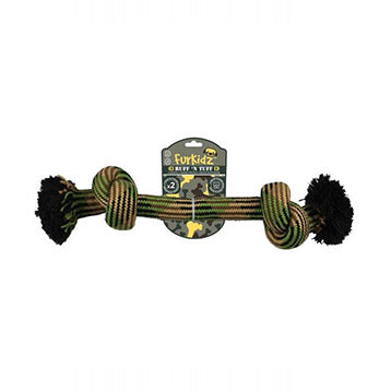 Ruffntuff 2 Knot Weave Rope Lge 