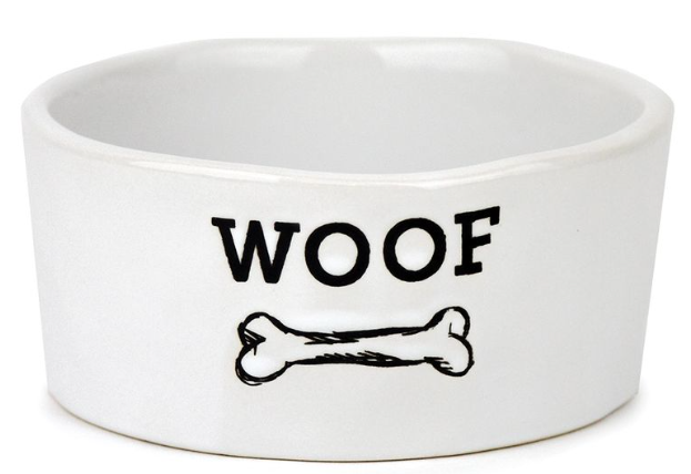 Bowl Ceramic Barkley&bella Woof Bowl Small
