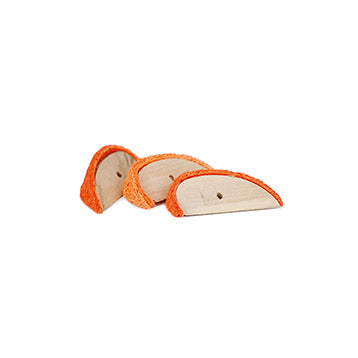 Pipsqueak Orange Wood Slices