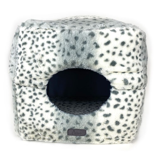 Cattitude Cat Bed Multicube Snow Leopard Lge