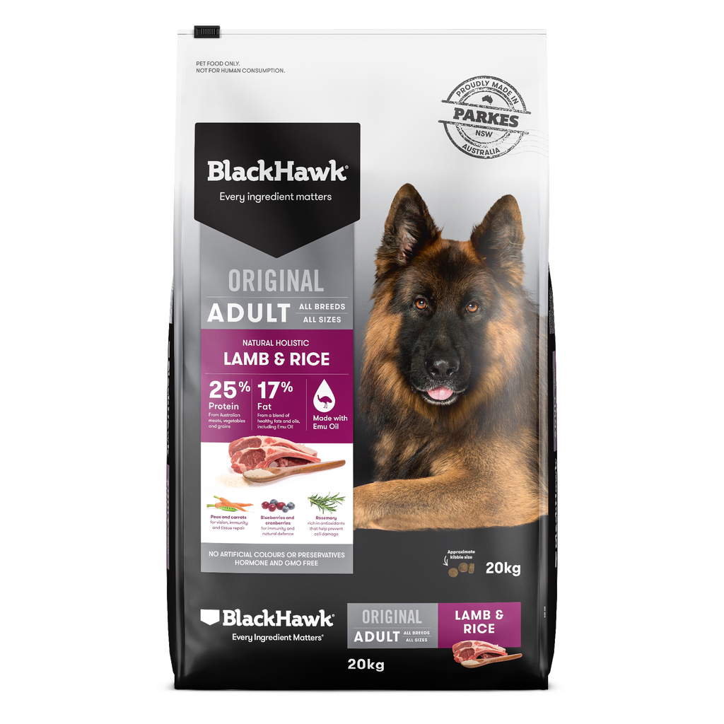 Black Hawk Adult Lamb & Rice 20kg
