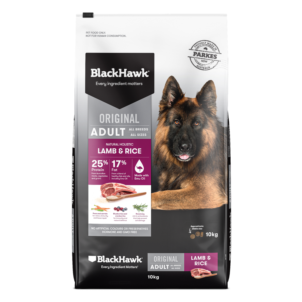 Black Hawk Adult Lamb & Rice 10kg