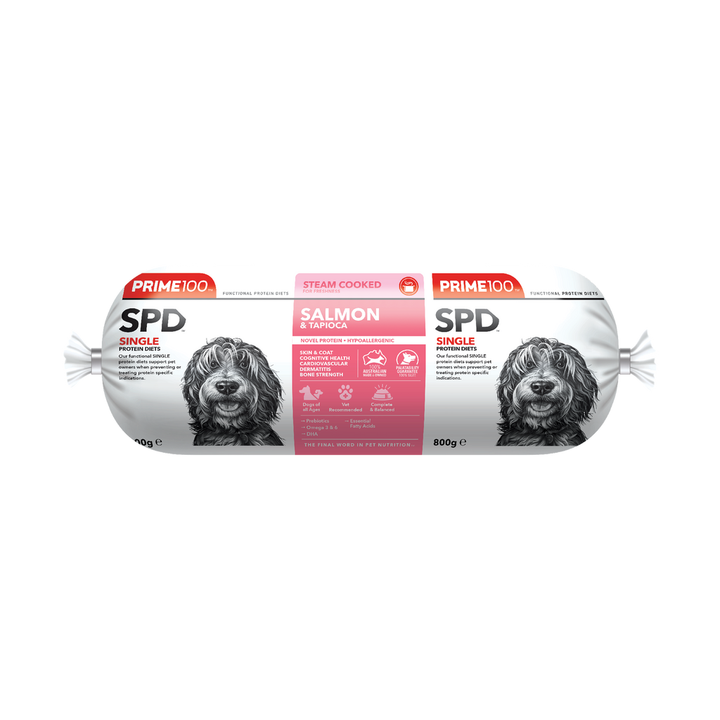 Prime 100 Salmon & Tapioca 800g