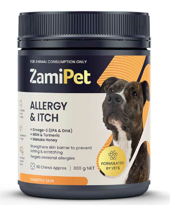 Zamipet Dog Allergy & Itch 300g 60 Chews