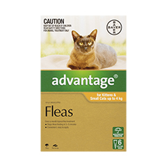 advantage cat up to 4kg 6 pk opt