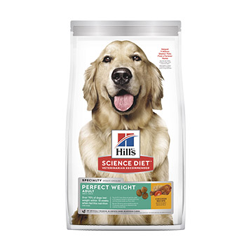 HILLS SCIENCE DIET CANINE ADULT PERFECT WEIGHT 12.9KG
