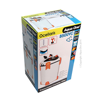 AQUA ONE OCELLARIS 850 UVC CANISTER FILTER