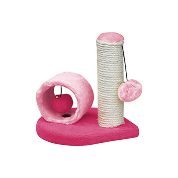 POUNCE & PLAY CAT SCRATCH MINI POST PINK