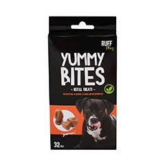 RUFF PLAY YUMMY BITES REFILL 32PK