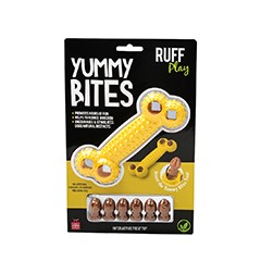 RUFF PLAY YUMMY BITES YELLOW BONE