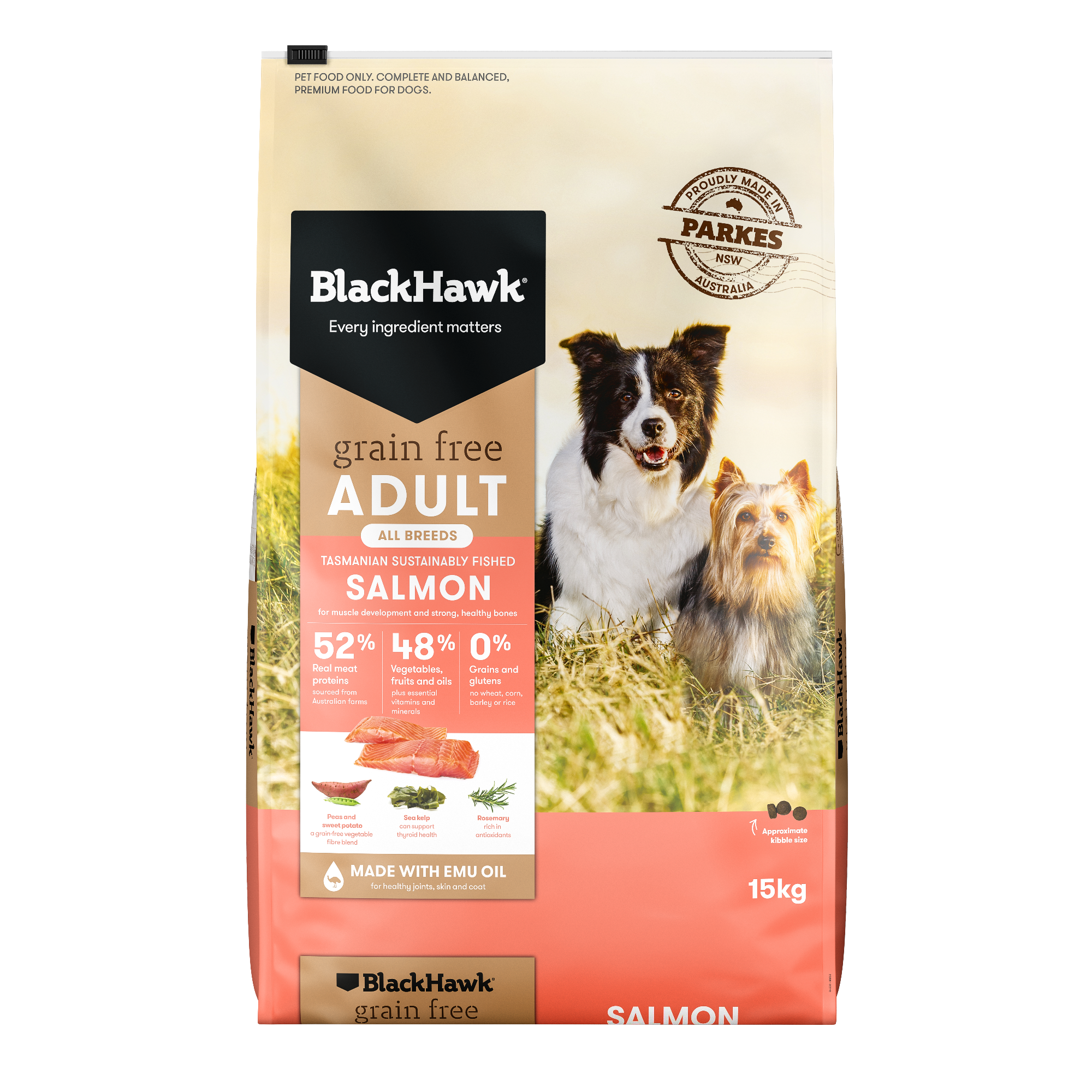 Black Hawk Grain Free Salmon 15kg Black Hawk Grain Free Salmon 15kg