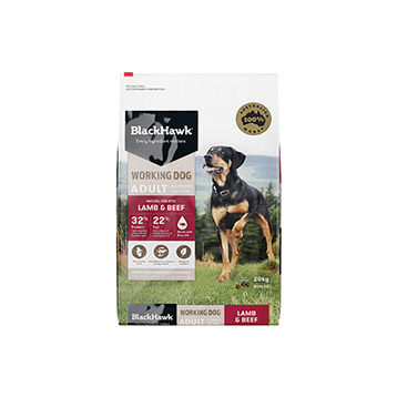 Black Hawk Working Dog Lamb & Beef 20kg