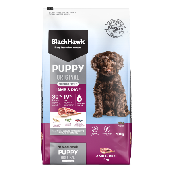 Black Hawk Puppy Medium Breed Lamb 10kg