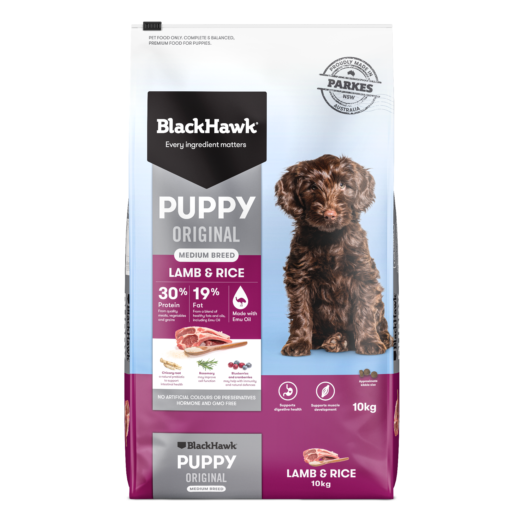 Black Hawk Puppy Medium Breed Lamb 10kg Black Hawk Puppy Medium Breed Lamb 10kg