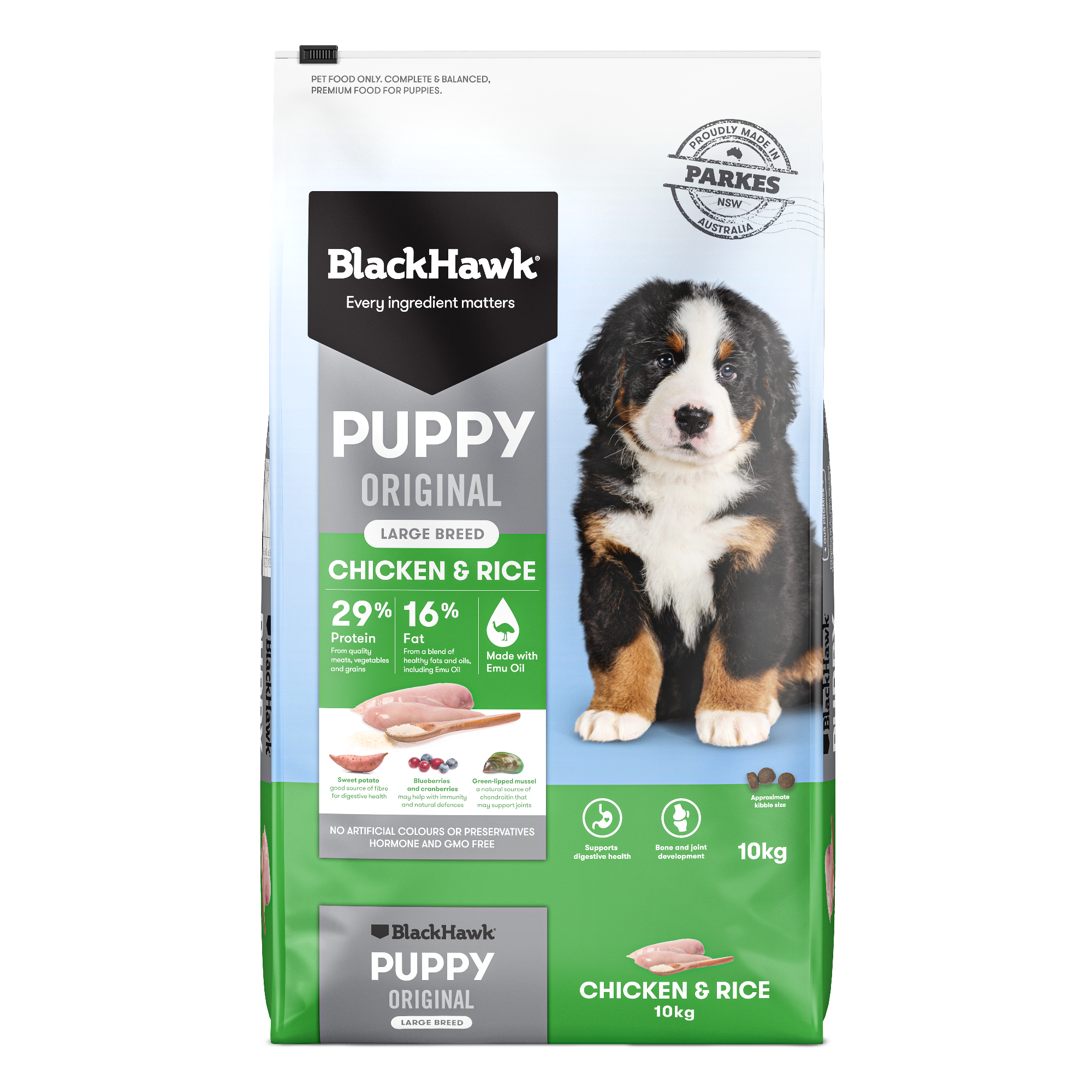 Black Hawk Puppy Large Breed Chicken 10kg Black Hawk Puppy Large Breed Chicken 10kg