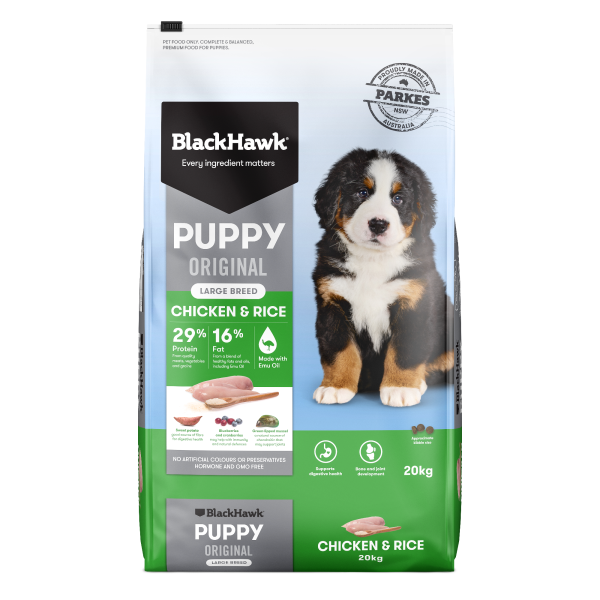 Black Hawk Puppy Large Breed Chicken 20kg