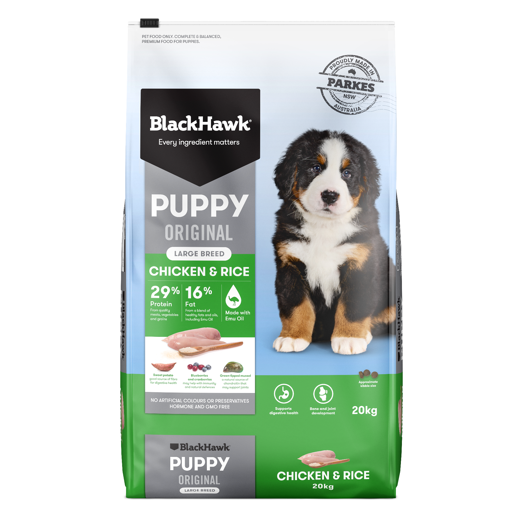 Black Hawk Puppy Large Breed Chicken 20kg Black Hawk Puppy Large Breed Chicken 20kg