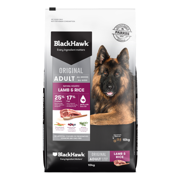 Black Hawk Adult Lamb & Rice 10kg