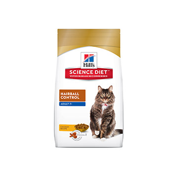 Hills Science Diet Feline Mature Adult Hairball Control 4kg
