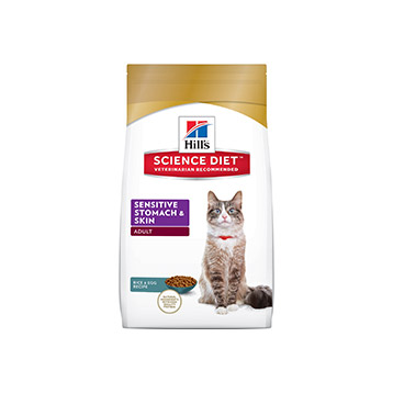 Hills Science Diet Feline Adult Sensitive Stomach & Skin 3.17kg Hills Science Diet Feline Adult Sensitive Stomach & Skin 3.17kg