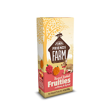 Tiny Friends Farm Russel Rabbit Fruitees 120g Tiny Friends Farm Russel Rabbit Fruitees 120g
