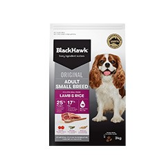 Black Hawk Adult Small Breed Lamb & Rice 10kg Black Hawk Adult Small Breed Lamb & Rice 10kg