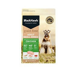 Black Hawk Adult Small Breed Grain Free Chicken 7kg Black Hawk Adult Small Breed Grain Free Chicken 7kg