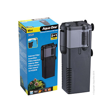 Aqua One Mini 302f Internal Filter 450lh