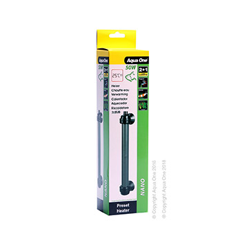 Aqua One Glass Nano Heater 50w